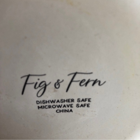 Rare Vintage Fig & Fern Positive Affirmations Mug - Picture 4 of 4